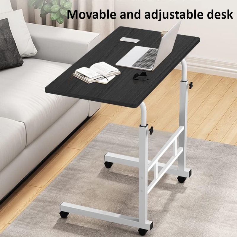 Tablet Lap Desk - Bedside Desk with Universal Wheels Oversized