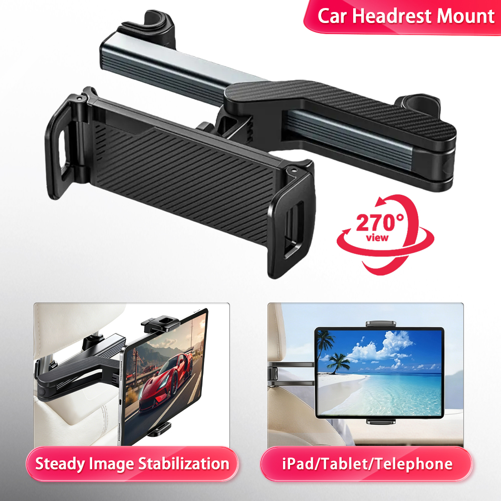Toddler Tablet Accessories - Upgraded Telescopic Car Rear Pillow Phone