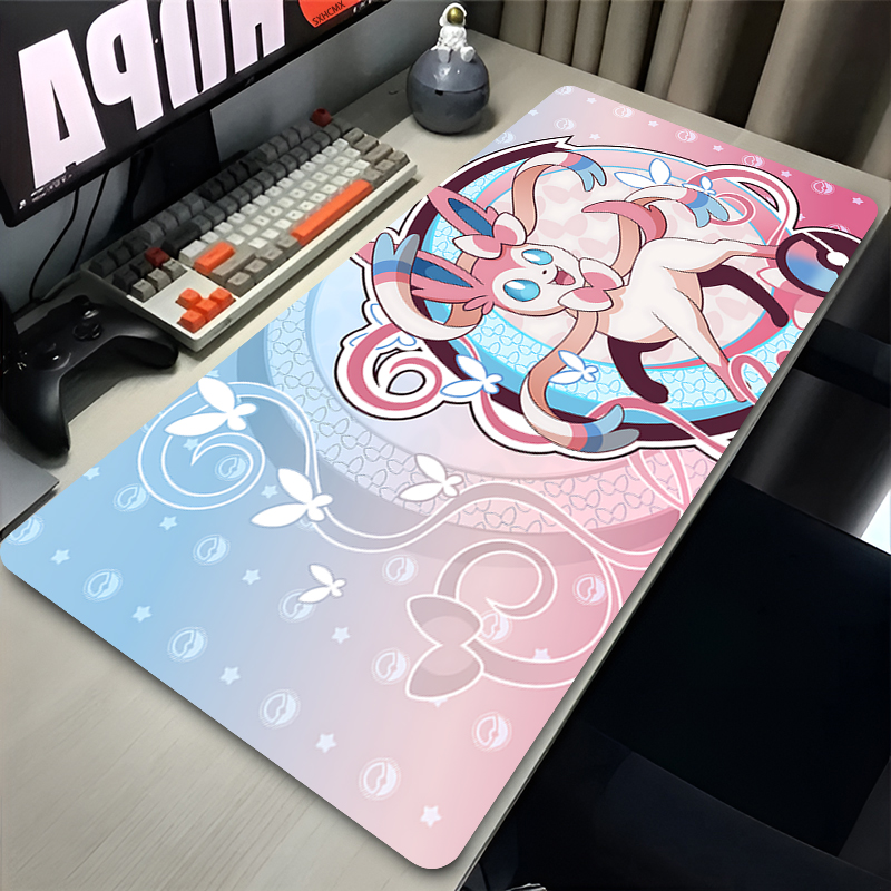 Rugged Tablet Accessories - Large Pink Cute Mousepad XXL Gaming