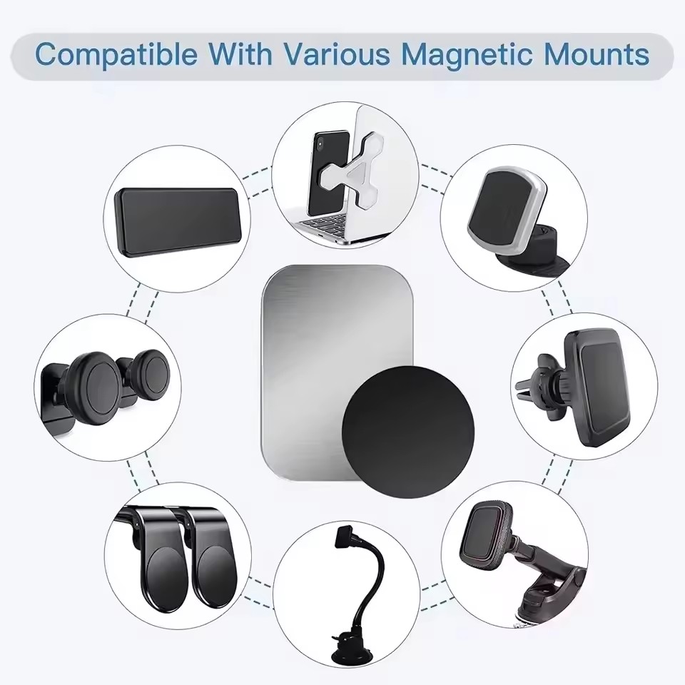 5/10pcs Magnetic Metal Plate D - Useful Tablet Accessories recension och pris