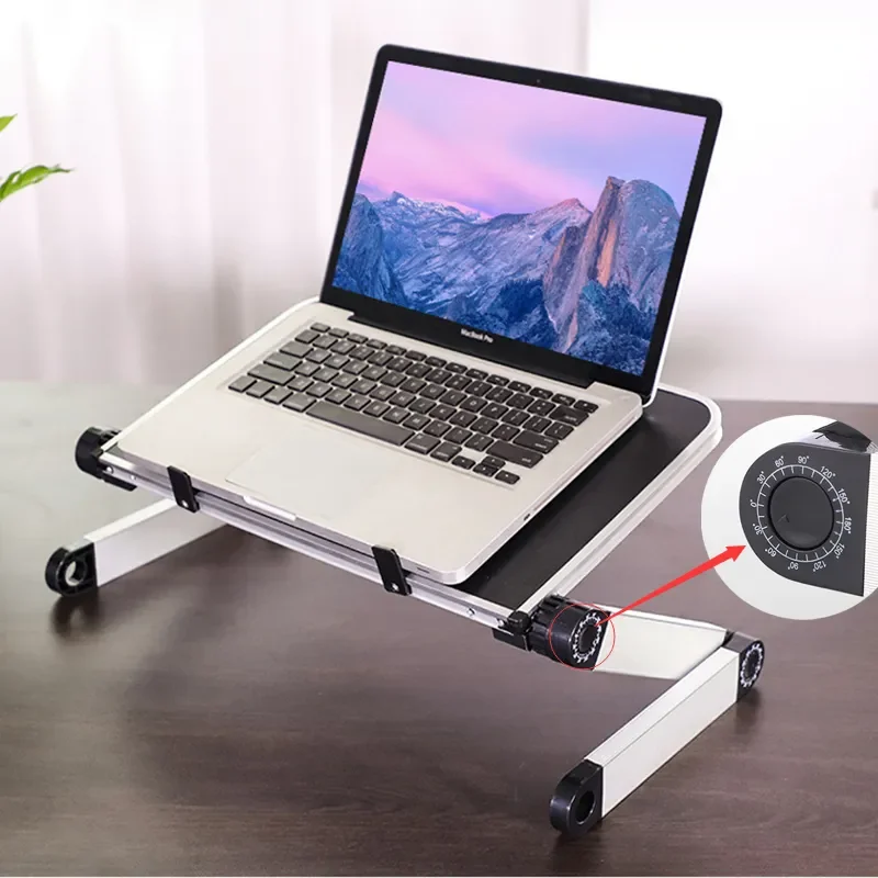 Adjustable Laptop Stand with C - Tablet Lap Desk recension och pris