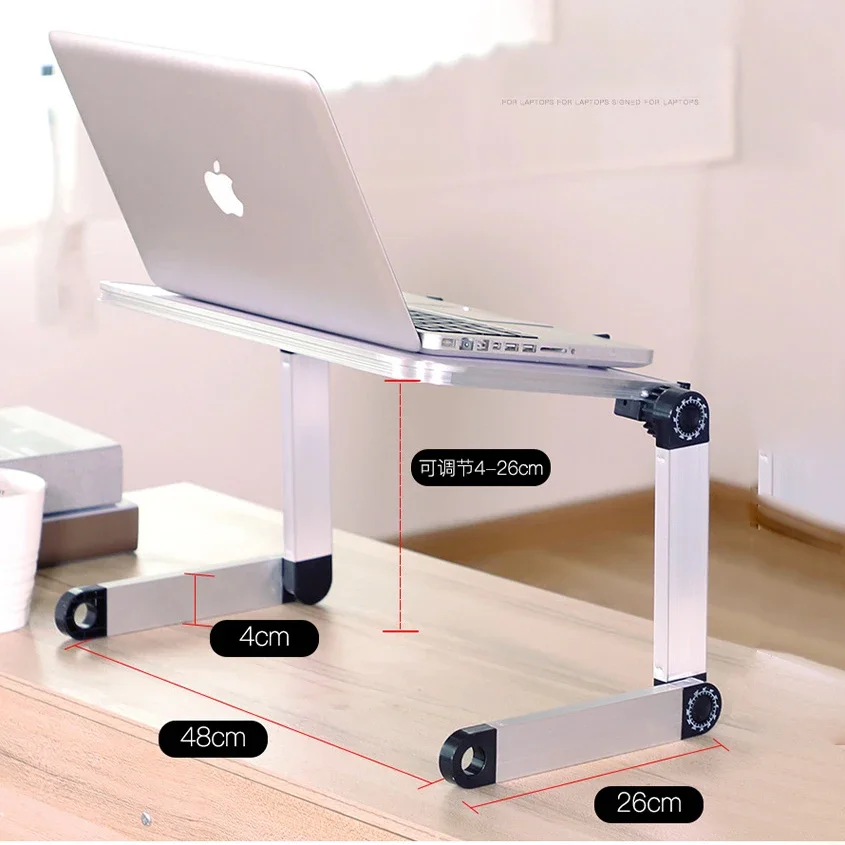 Adjustable Laptop Stand with C - Tablet Lap Desk recension och pris