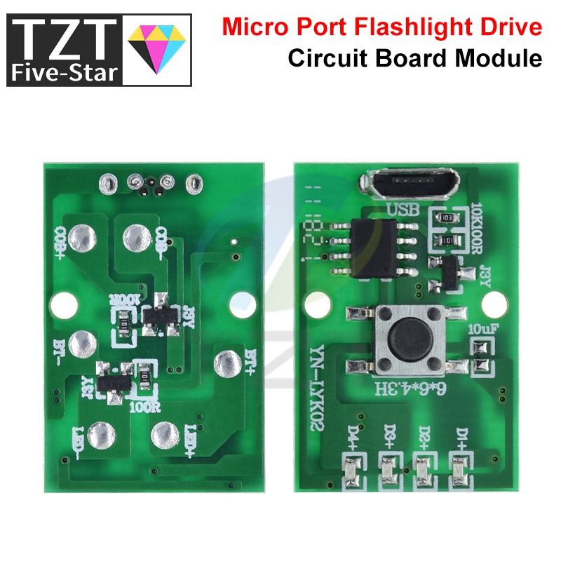 1/5PCS Flashlight Driver Board - Tablet Reading Accessories recension och pris