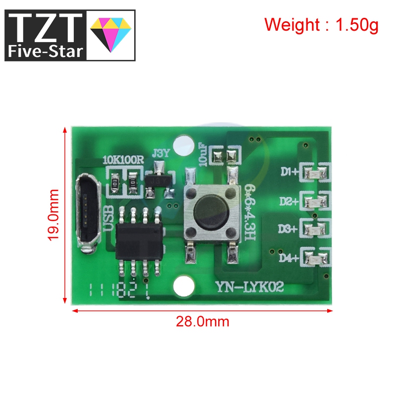 1/5PCS Flashlight Driver Board - Tablet Reading Accessories recension och pris