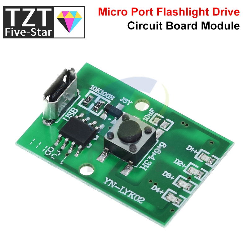 1/5PCS Flashlight Driver Board - Tablet Reading Accessories recension och pris
