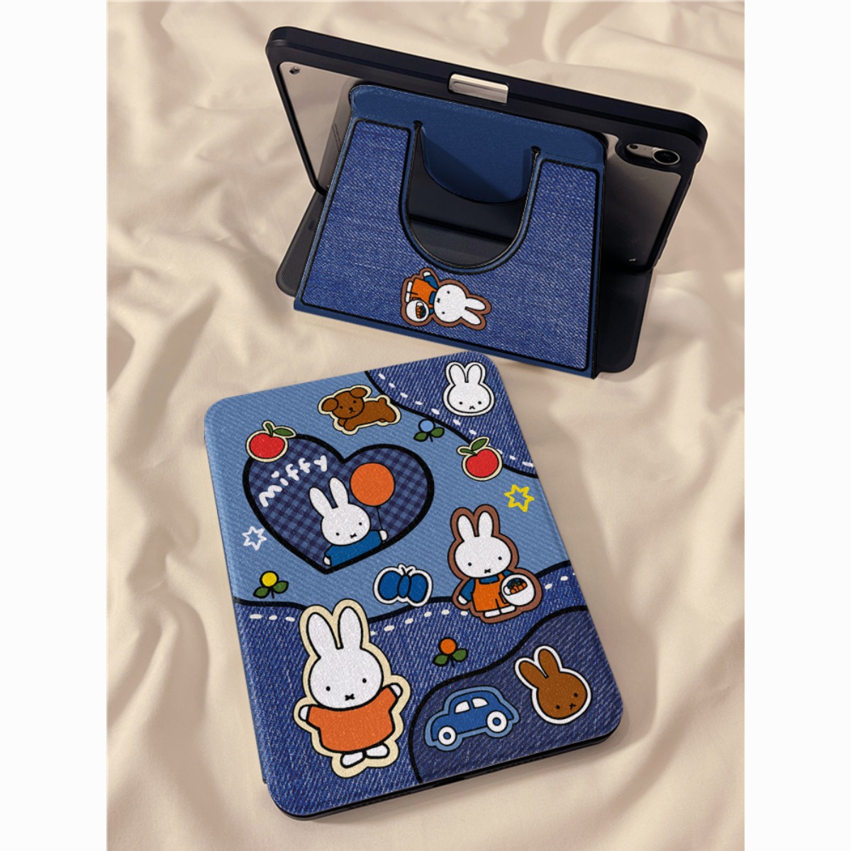 Kawaii Miffy Rabbit Tablet Cas - Tablet Accessories Case recension och pris