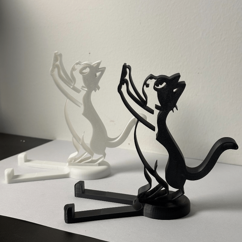 Abstract Hollow Line Cat Phone - Useful Tablet Accessories recension och pris