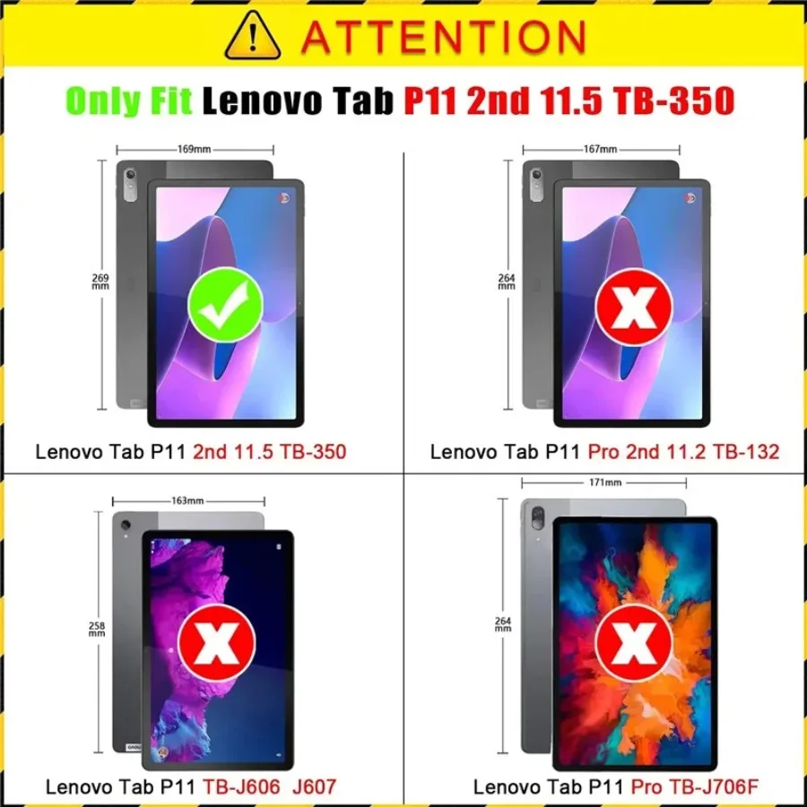 Coque For Lenovo Tab P11 2nd G - Tablet Accessories Case recension och pris