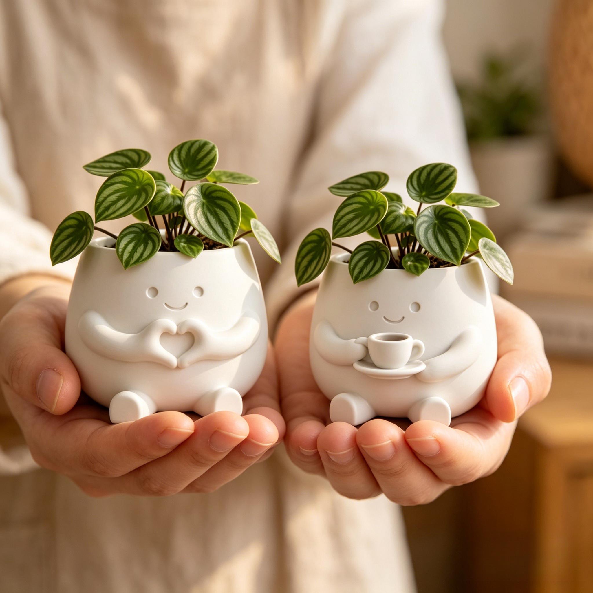2Pcs Flower Pots, Suitable for - Tablet Reading Accessories recension och pris