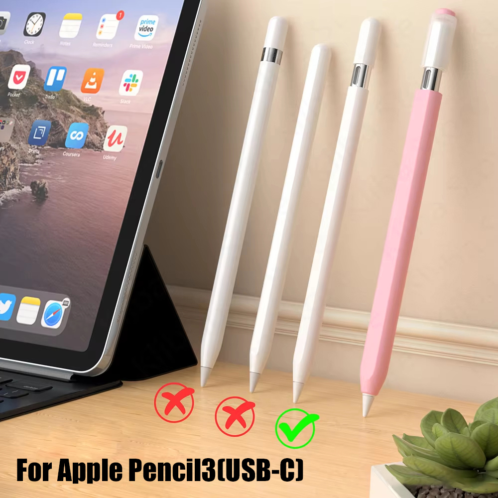 Color Splicing Silicone Pen Ca - Tablet Accessories Case recension och pris