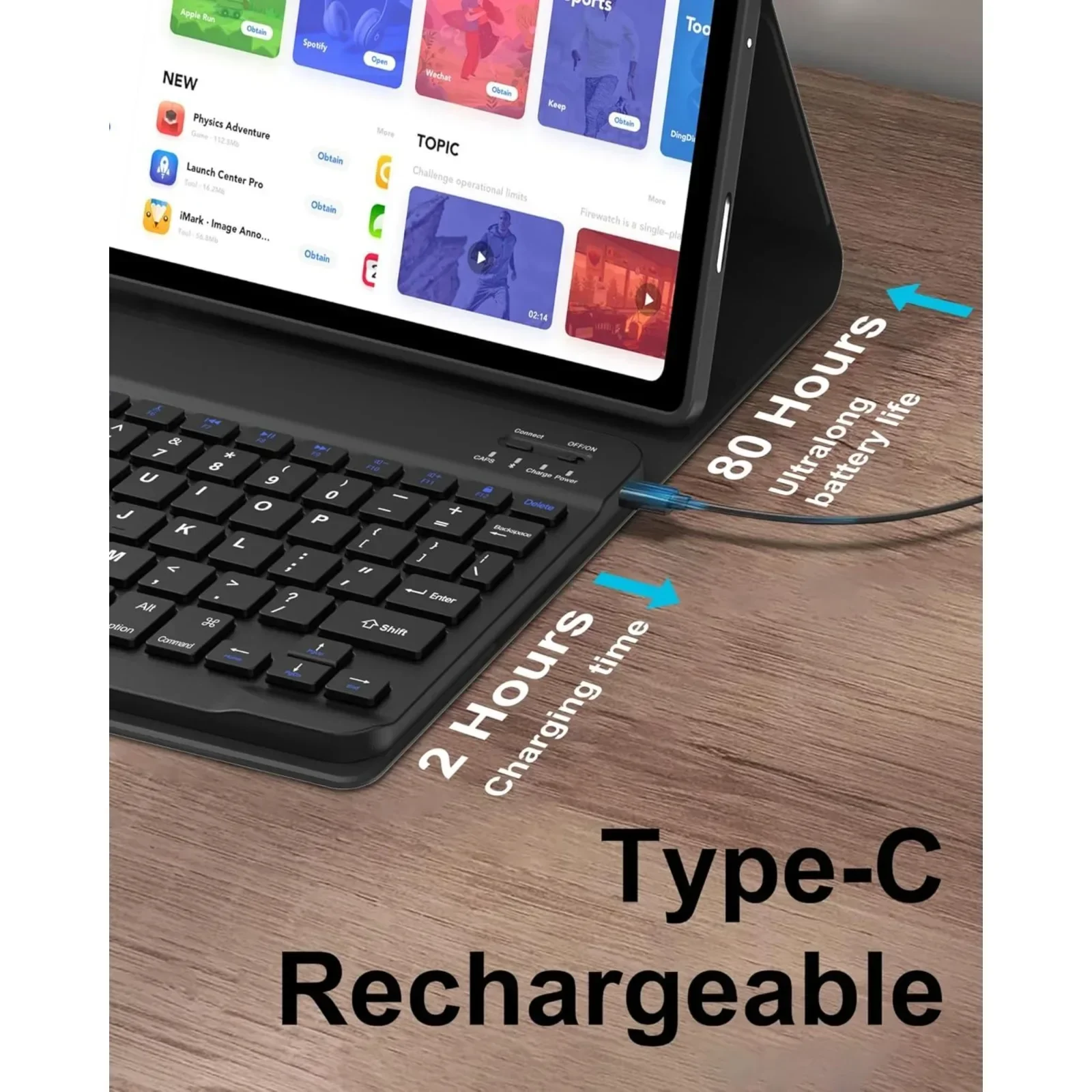 Keyboard Case for Samsung Gala - Tablet Keyboard Case recension och pris