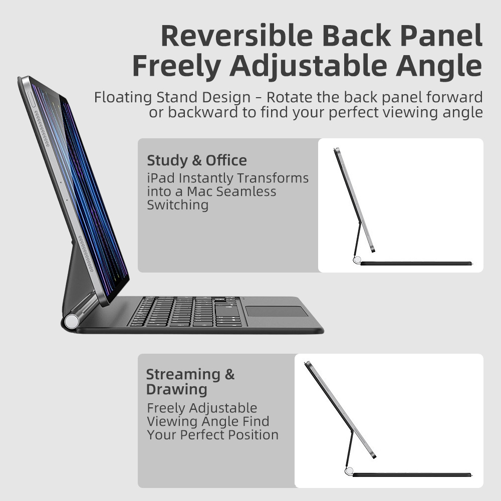 NEW Magic Keyboard With Touch  - Tablet Keyboard Case recension och pris