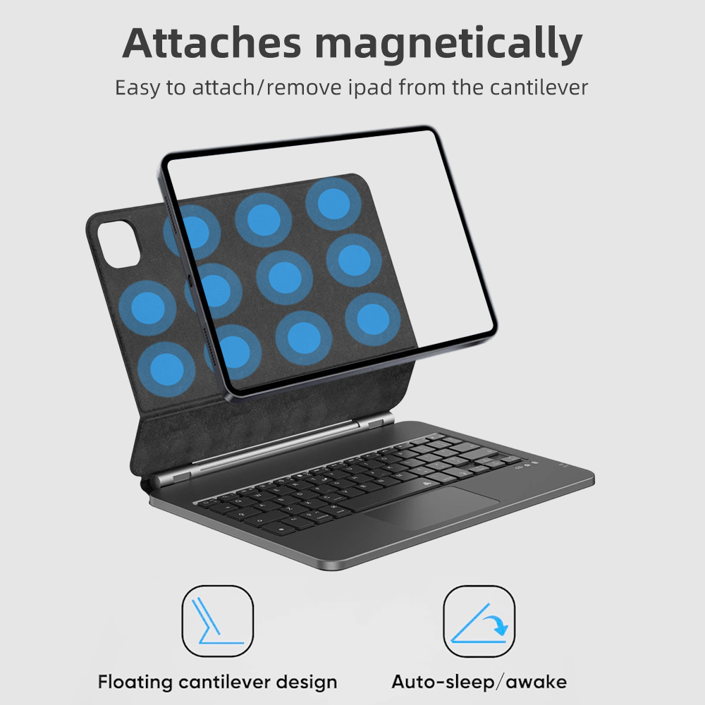 NEW Magic Keyboard With Touch  - Tablet Keyboard Case recension och pris