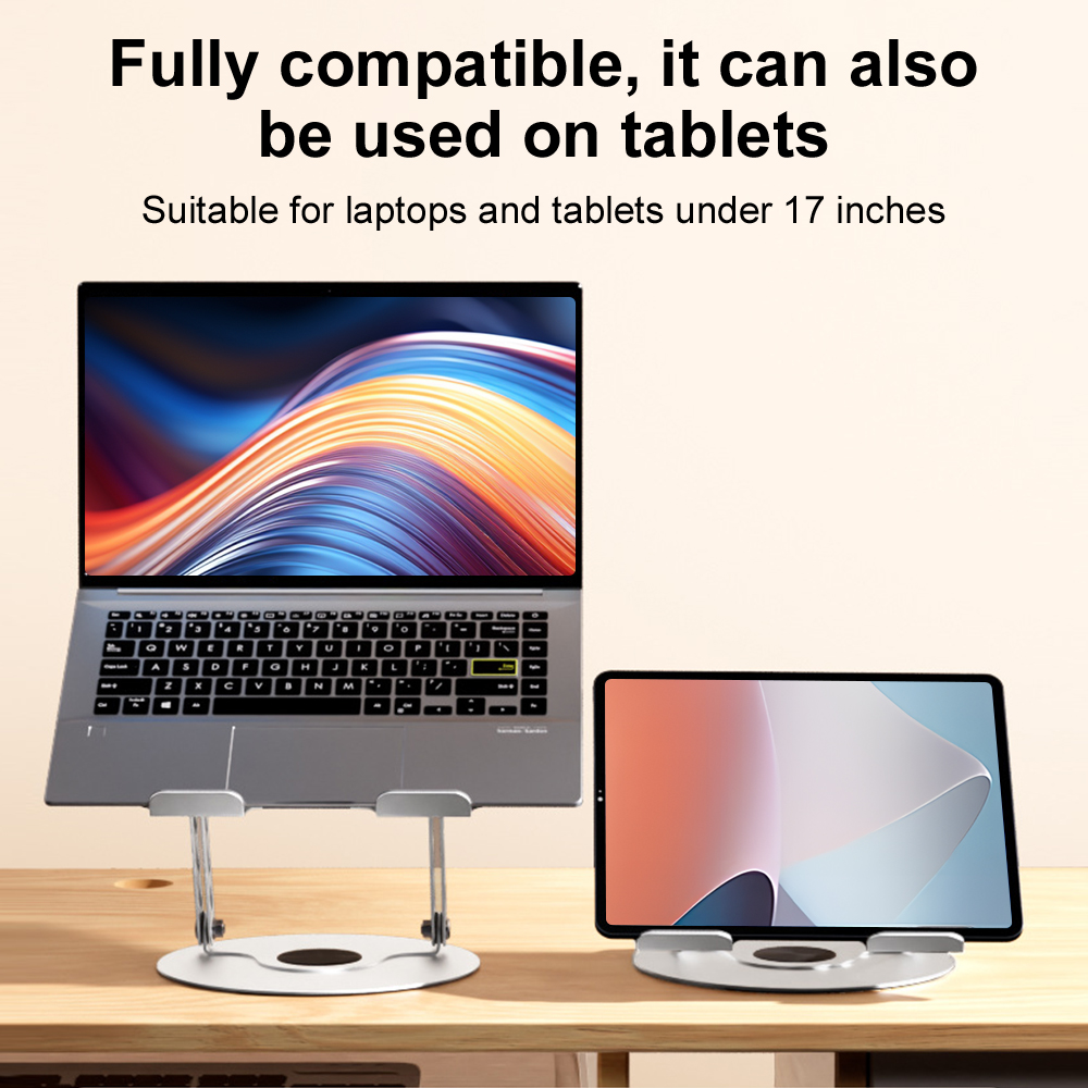 360° Rotating Laptop Stand Adj - Tablet Lap Desk recension och pris