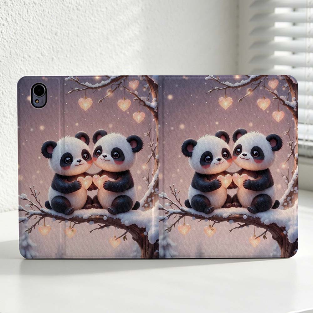 Cute Panda Pattern For Huawei  - Honor Tablet X9 Accessories recension och pris