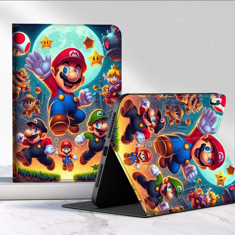 Cartoon M-Marios Art For Samsu - Samsung Tablet S10 Accessories recension och pris