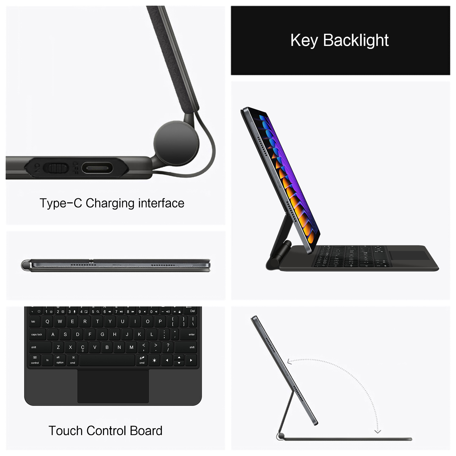 Magic Keyboard For Xiaomi Pad  - Tablet Keyboard Case recension och pris