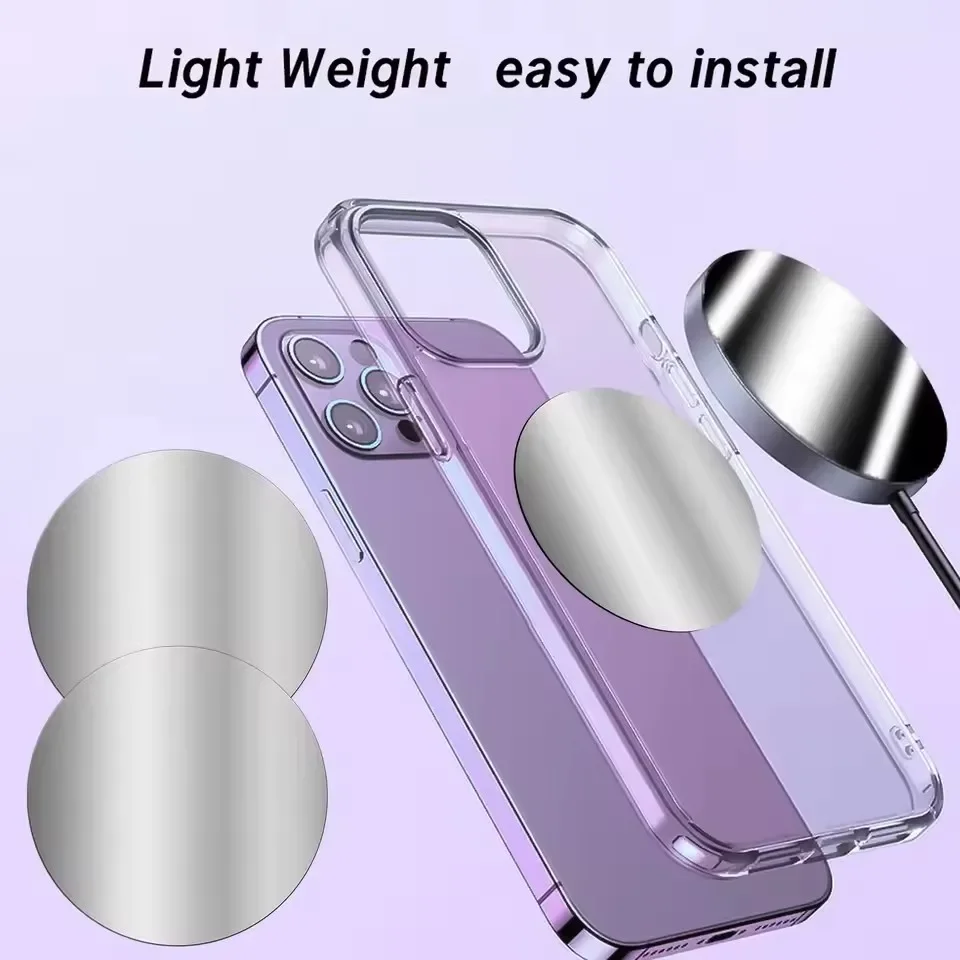 1-5PCS 8CM Magnetic Metal Plat - Useful Tablet Accessories recension och pris