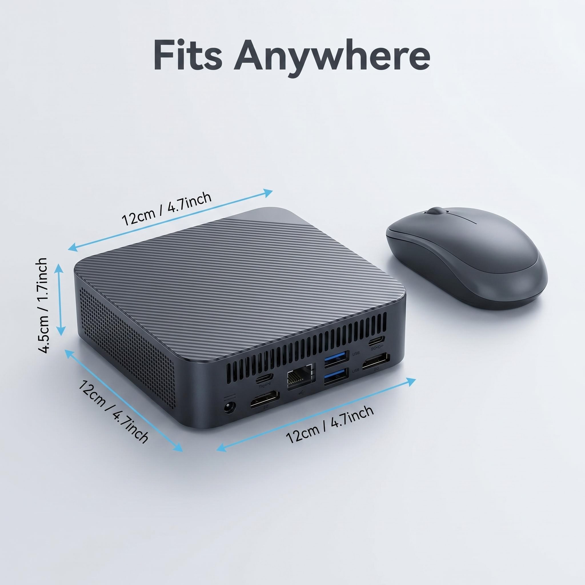 Intel N150 Small Mini PC 16GB  - Tablet Lap Desk recension och pris