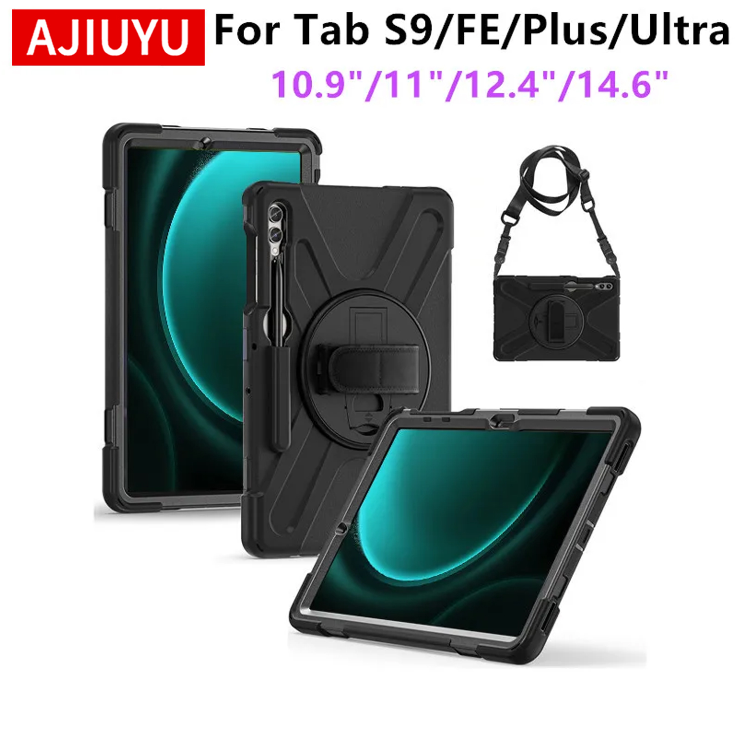 Heavy Duty Shockproof Case For - Samsung Tablet S10 Accessories recension och pris