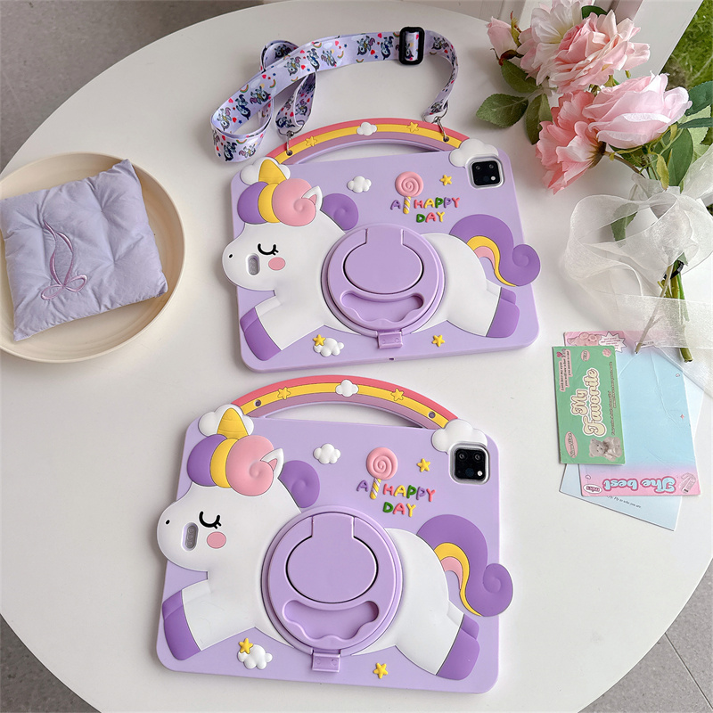 Cartoon Unicorn Kids Stand Tab - Getac Tablet Accessories recension och pris