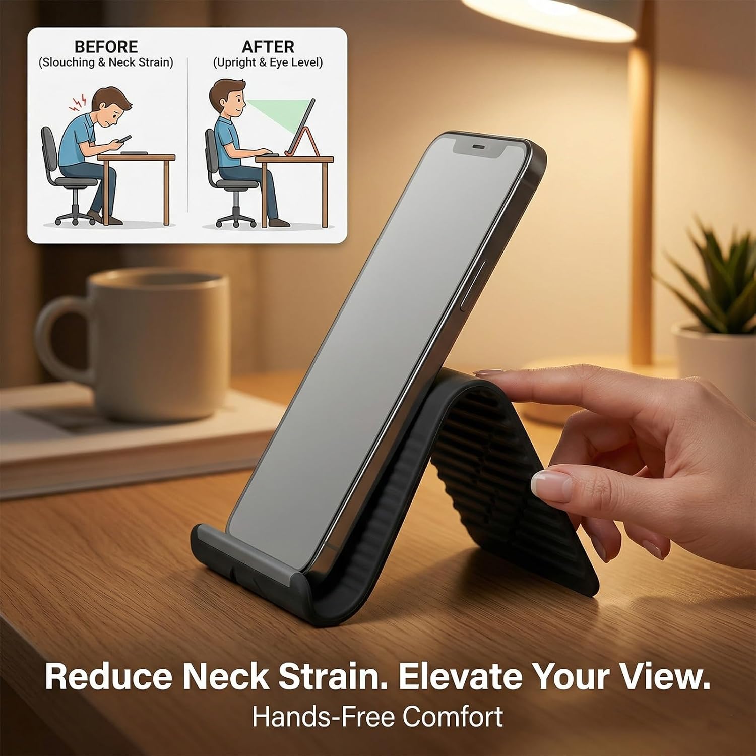Flexible Foldable Silicone Pho - Useful Tablet Accessories recension och pris