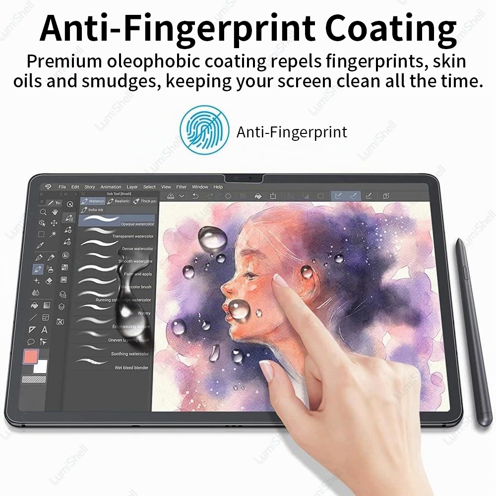 2PCS Paper Feel Screen Protect - Samsung Tablet S10 Accessories recension och pris