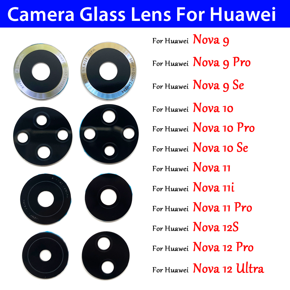 10 PCS Rear Back Camera Glass  - Huawei Nova 12 recension och pris
