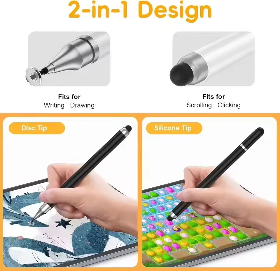 2 in 1 Universal Stylus Pen Fo - Useful Tablet Accessories recension och pris