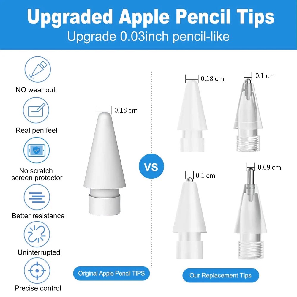 For Apple Pencil Pen Nib Penci - Tablet Accessories Case recension och pris